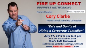 FIRE UP CONNECT-Cory Clarke