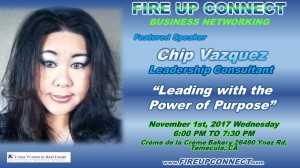 FIRE UP CONNECT-Speakers Chip Vazquez