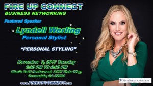 FIRE UP CONNECT-Speakers Lyndell Werling