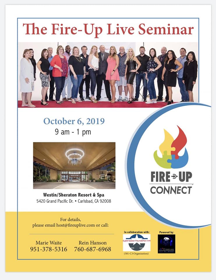 FIRE UP LIVE SEMINAR AND FIRE AWARDS